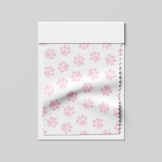 Doodle Paws, Hundepuws, Baby Pink Paws Stoff