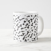 Doodle Polka Jumbo Tasse (Vorderseite Rechts)