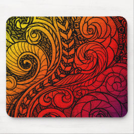 Doodle Pop Standard Mouse Pad Mousepad