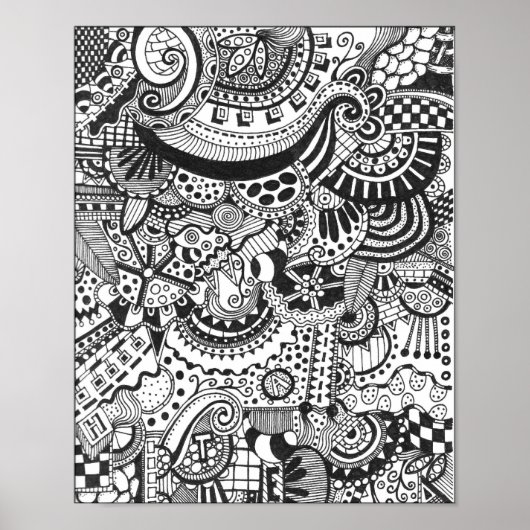 DOODLE POSTER (Vorne)