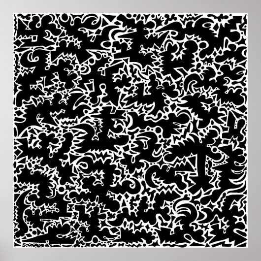 Doodle Poster (Vorne)