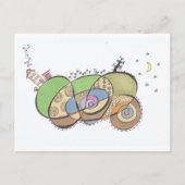 Doodle Postkarte (Vorderseite)