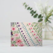 Doodle-Postkarte von Jill Postkarte (Stehend Vorderseite)
