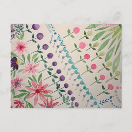 Doodle-Postkarte von Jill Postkarte