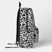 Doodle-Rucksack Bedruckter Rucksack (Links)