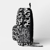 Doodle-Rucksack Bedruckter Rucksack (Rechts)