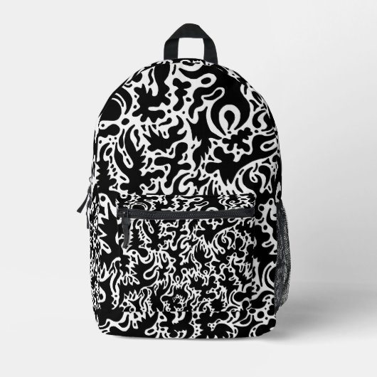 Doodle-Rucksack Bedruckter Rucksack (Vorderseite)