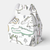 Doodle Safari Geschenkschachtel (Rückseite)