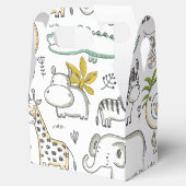 Doodle Safari Geschenkschachtel (Geöffnet)