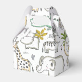 Doodle Safari Geschenkschachtel (Vorderseite)