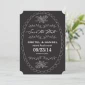Doodle Save the Date (Stehend Vorderseite)