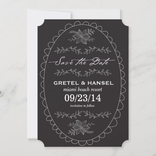 Doodle Save the Date (Vorderseite)