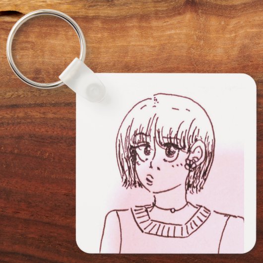 Doodle Schlüsselanhänger (Vorderseite)