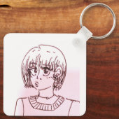 Doodle Schlüsselanhänger (Rückseite)