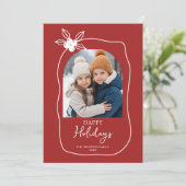 Doodle Scribble Weihnachten 4 Foto Handgezeichnet (Stehend Vorderseite)