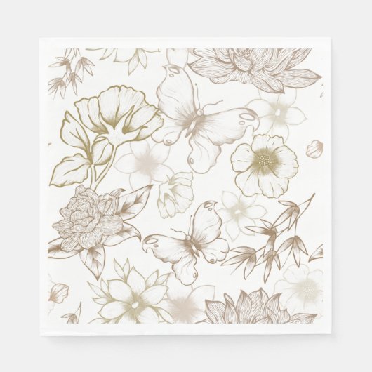 Doodle Servietten (Vorderseite)