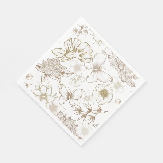 Doodle Servietten (Ecke)