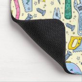 Doodle-Set für Heimwerker Mousepad (Ecke)