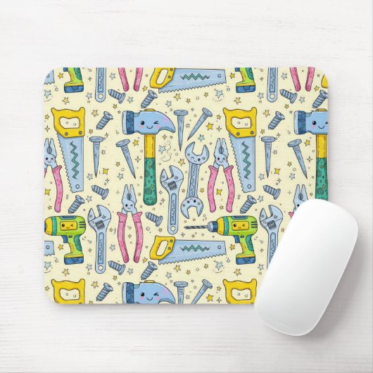 Doodle-Set für Heimwerker Mousepad (Mit Mouse)
