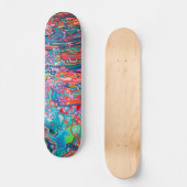 Doodle Skateboard (Vorderseite)