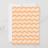 Doodle Sketch Funky Probe Dinner Einladung (Rückseite)