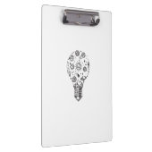 Doodle Solar System in Bulb Klemmbrett (Rechts)