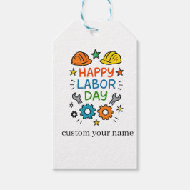 Doodle Spaß Labor Day Geschenkanhänger