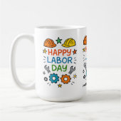 Doodle Spaß Labor Day Kaffeetasse (Links)