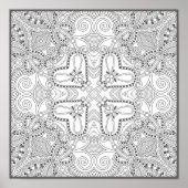 Doodle Square 2 Poster (Vorne)