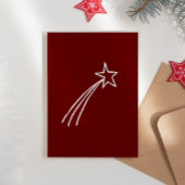 Doodle Stars Illustrationen Weihnachtsfeiertag Par Einladung