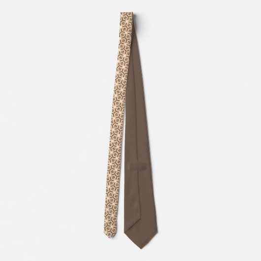 Doodle Stars Neck Tie Krawatte (Rückseite)