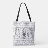 Doodle-Tasche Tasche (Rückseite)
