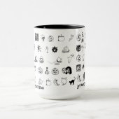 Doodle-Tasse Tasse (Zentrum)