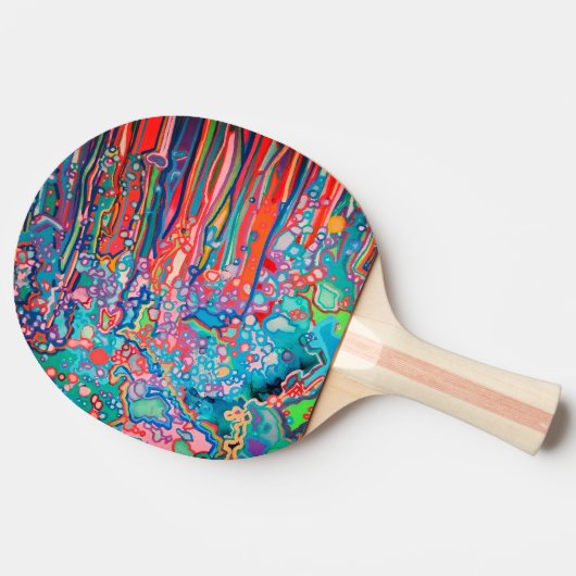 Doodle Tischtennis Schläger (Seitenansicht)