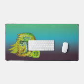 Doodle to Digital Bird Creature Desk Mat Schreibtischunterlage (Tastatur & Maus)