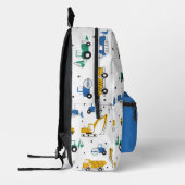 Doodle Transporation Trucks Bedruckter Rucksack (Links)