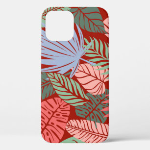 Doodle Tropical Blätter: Dunkel von Hand Gezeichne Case-Mate iPhone Hülle