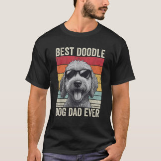 Doodle Vater Bester Doodle Dog Vater je Doodle Vat T-Shirt