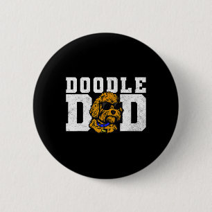 Doodle Vater Funny Goldendoodle Best Dog Vater Eve Button