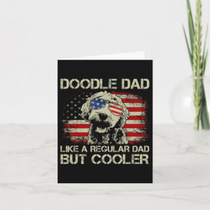 Doodle Vater Goldendoodle Regular Vater Aber Coole Karte