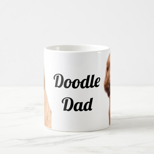 Doodle-Vater-Tasse Kaffeetasse (Mittel)