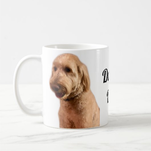 Doodle-Vater-Tasse Kaffeetasse (Links)