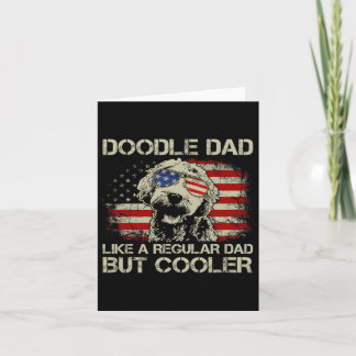 Doodle Vater wie regulärer Vater, aber Cooler Gold Karte
