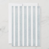 Doodle Winter Blue pastel Ski downhill birthday Einladung (Rückseite)