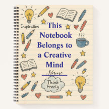 Doodle Your Dreams - Sketch Style Notebook