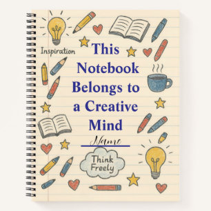 Doodle Your Dreams - Sketch Style Notebook Notizblock