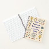 Doodle Your Dreams - Sketch Style Notebook Notizblock (Innenseite)