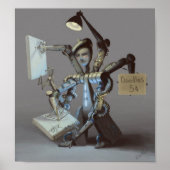 Doodlebot Print Poster (Vorne)