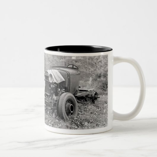 Doodlebug-Tasse Zweifarbige Tasse (Rechts)
