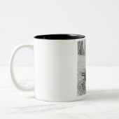 Doodlebug-Tasse Zweifarbige Tasse (Links)